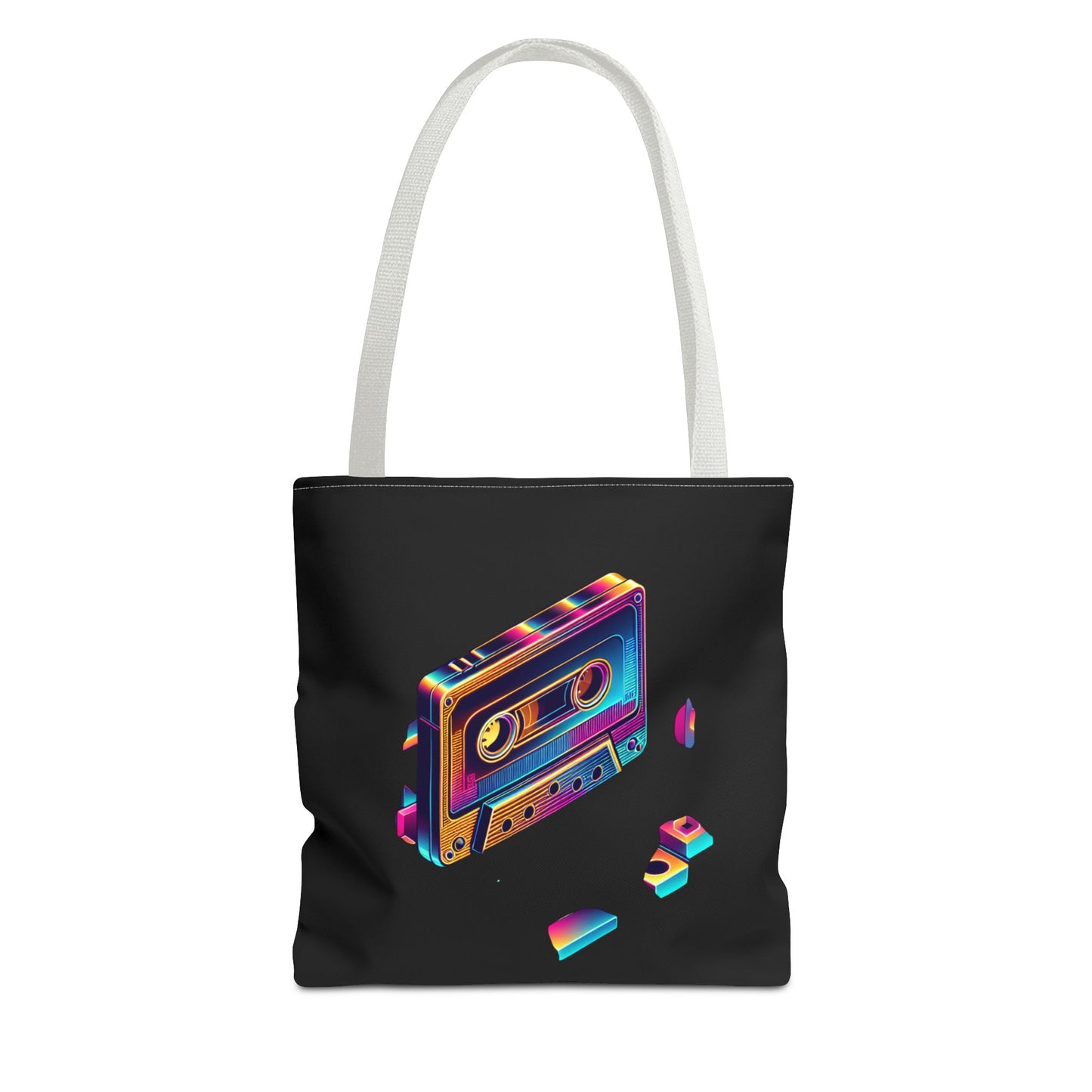 L/S "Retro Cassette" Tote Bag #WeaveOneStyle