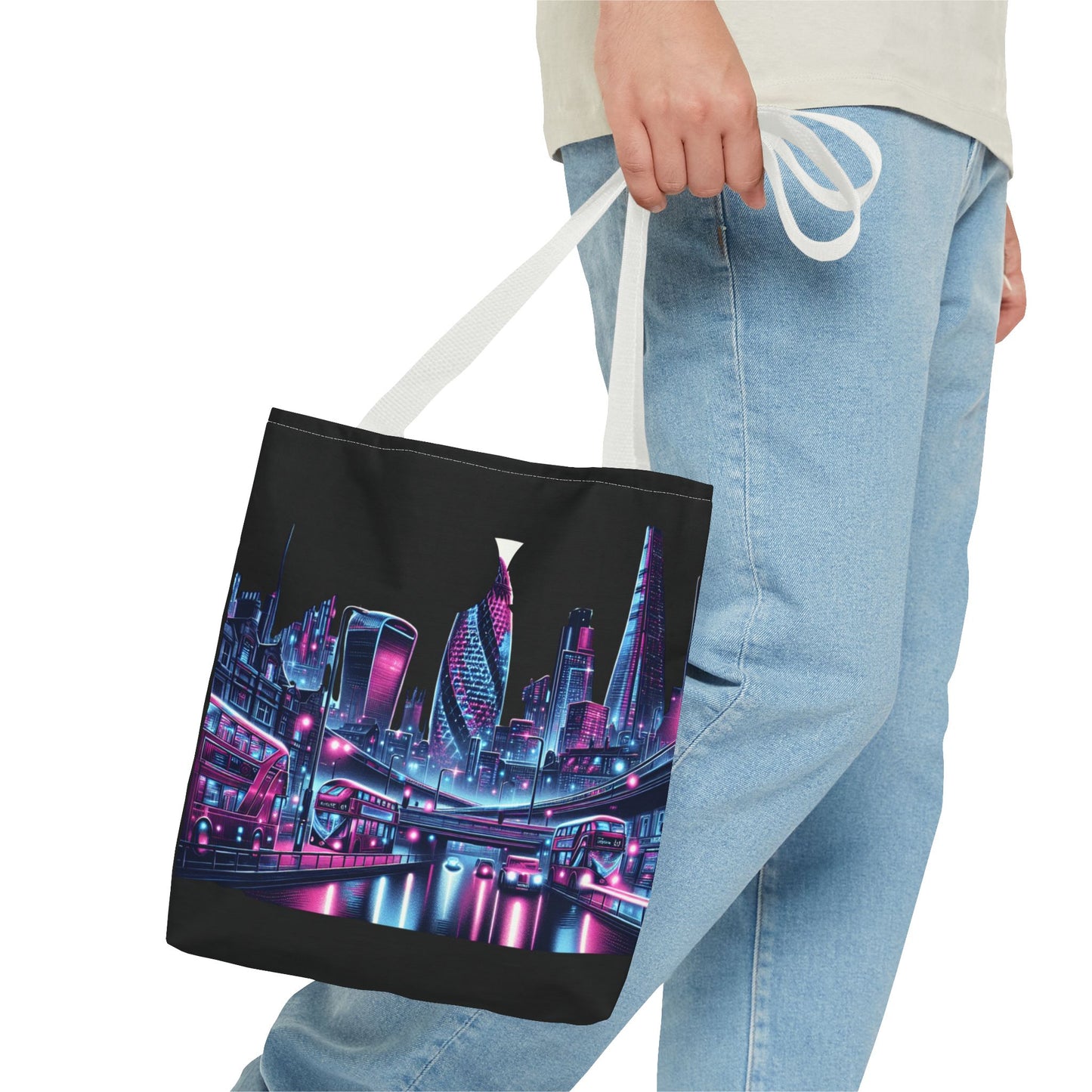 L/S "Futur/ST/c C-ITY" Tote Bag #WeaveOneStyle