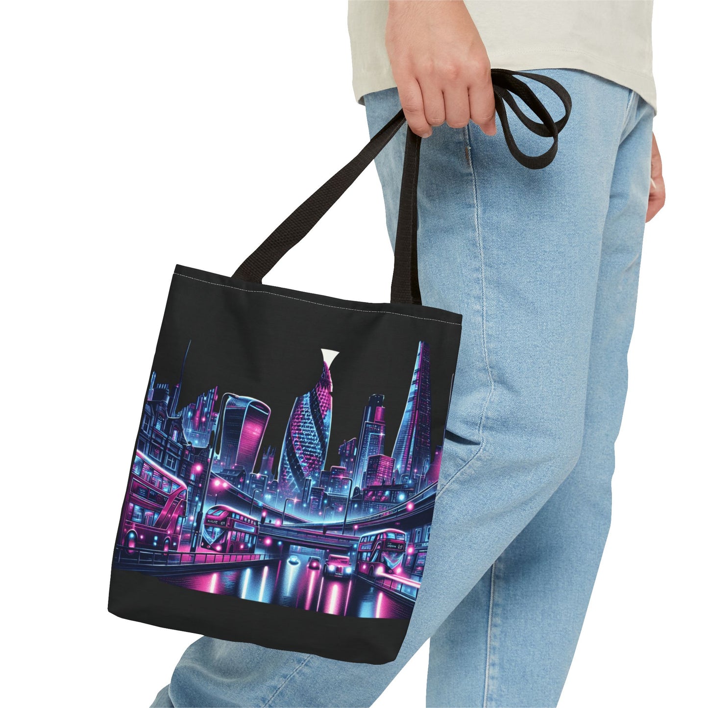 L/S "Futur/ST/c C-ITY" Tote Bag #WeaveOneStyle