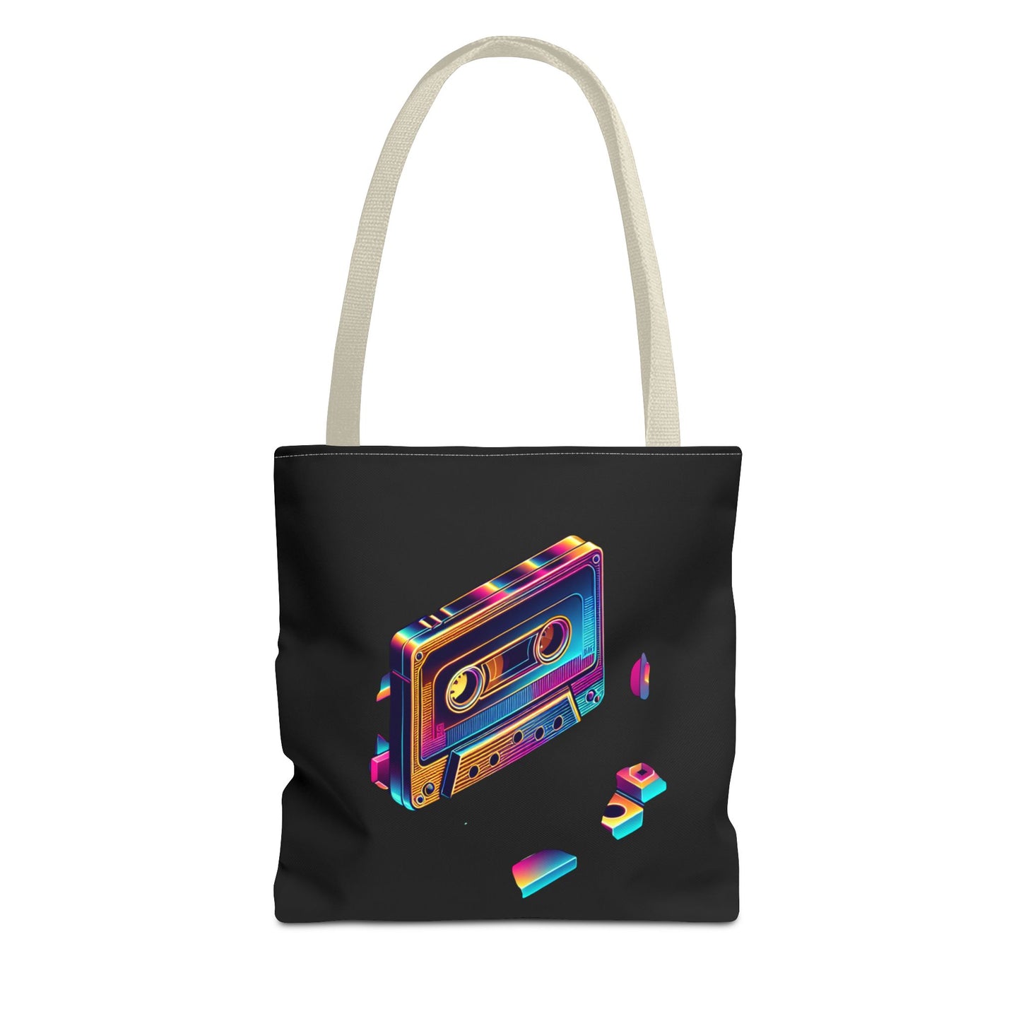 L/S "Retro Cassette" Tote Bag #WeaveOneStyle