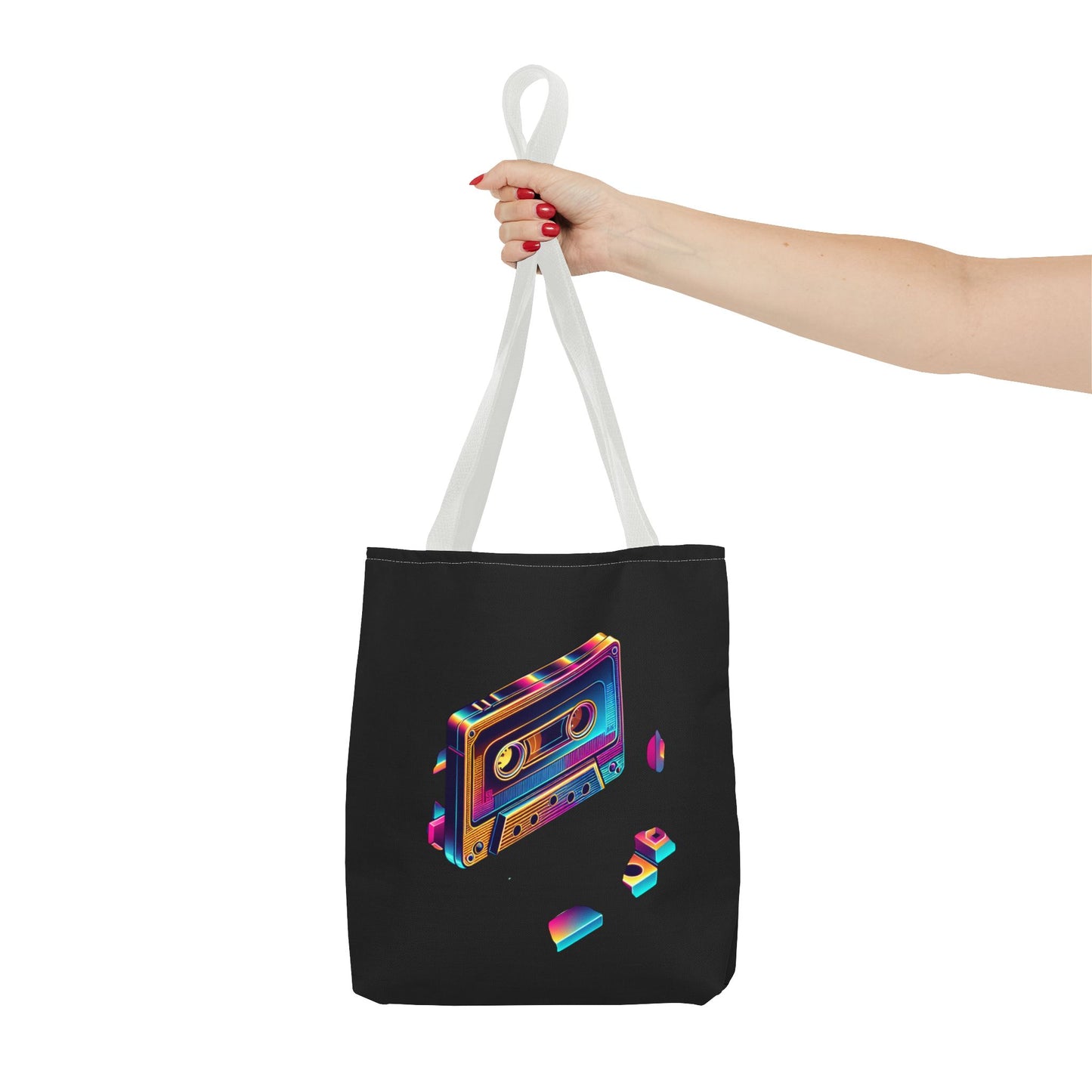 L/S "Retro Cassette" Tote Bag #WeaveOneStyle