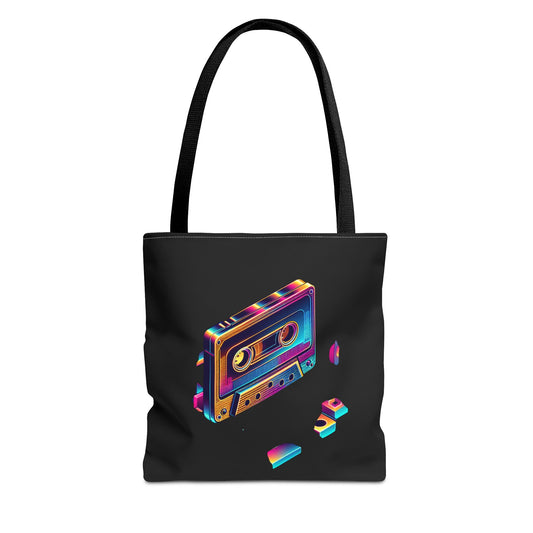 L/S "Retro Cassette" Tote Bag #WeaveOneStyle