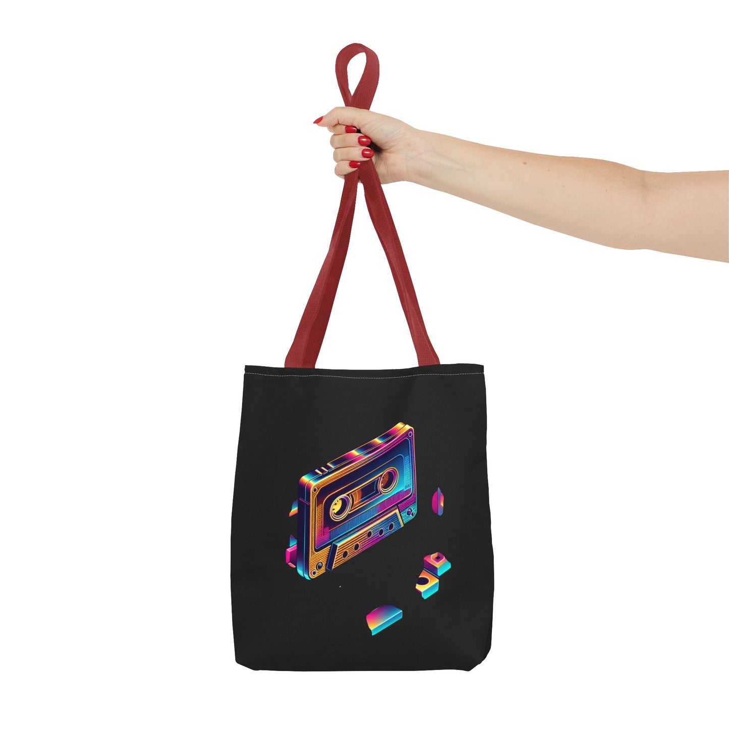 L/S "Retro Cassette" Tote Bag #WeaveOneStyle