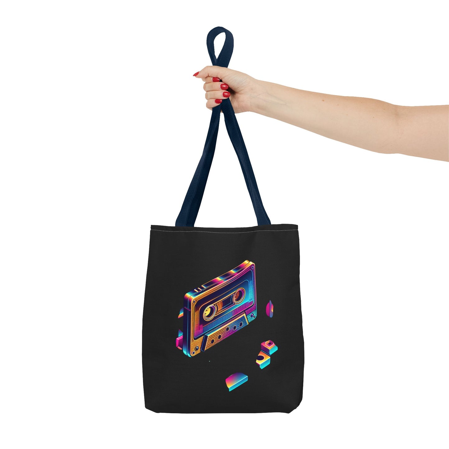 L/S "Retro Cassette" Tote Bag #WeaveOneStyle